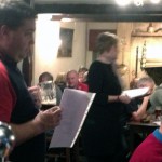 Quiz Master at pub quiz